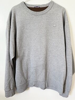 Champion Gray Men's Crewneck Sweatshirt XL